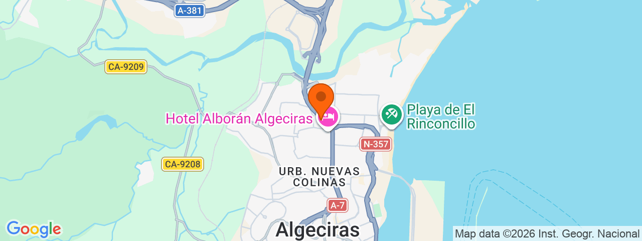 Map preview for Algeciras
