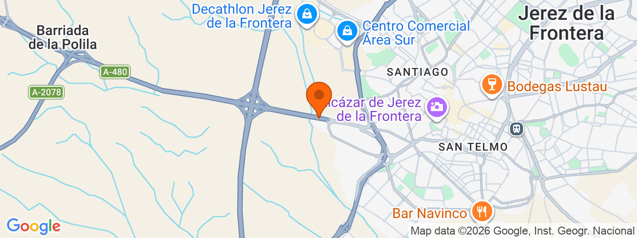 Map preview for Jerez de la Frontera