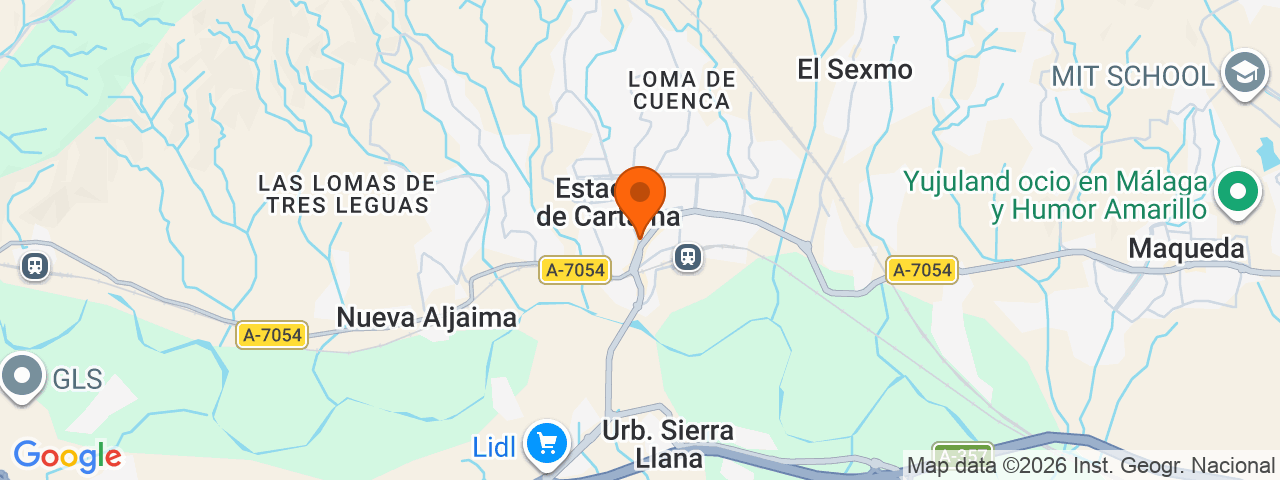 Map preview for Cártama
