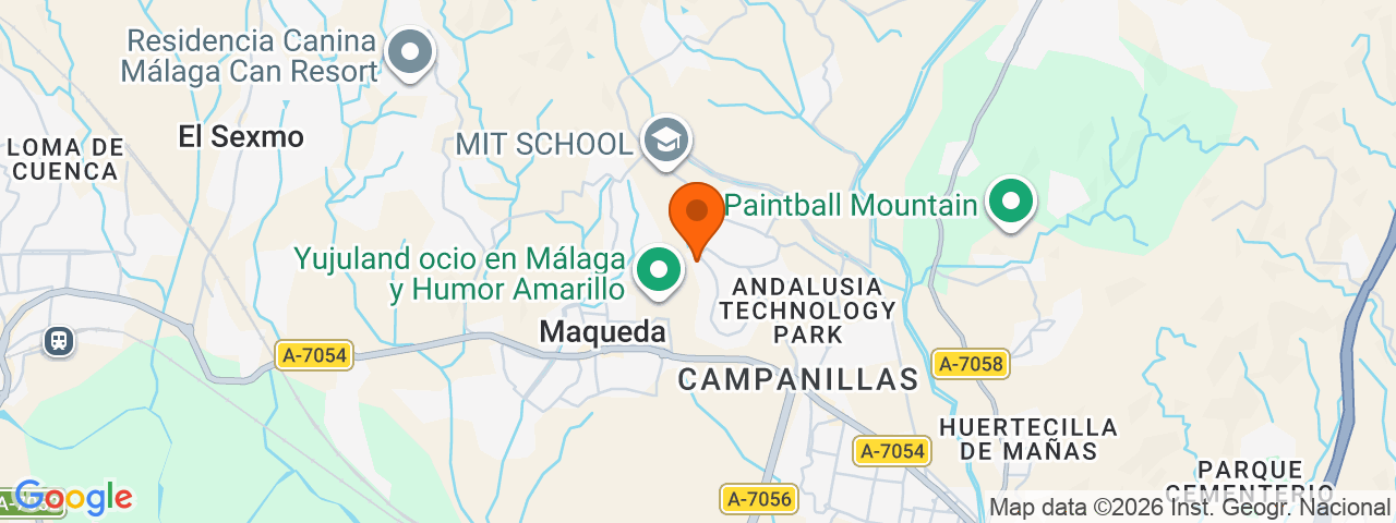 Map preview for Málaga Campanillas - TechPark