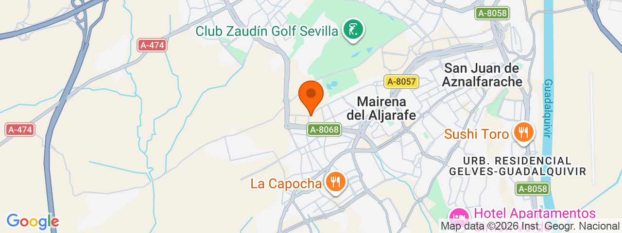 Map preview for Mairena del Aljarafe