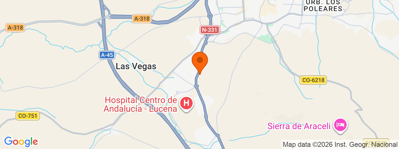 Map preview for Lucena