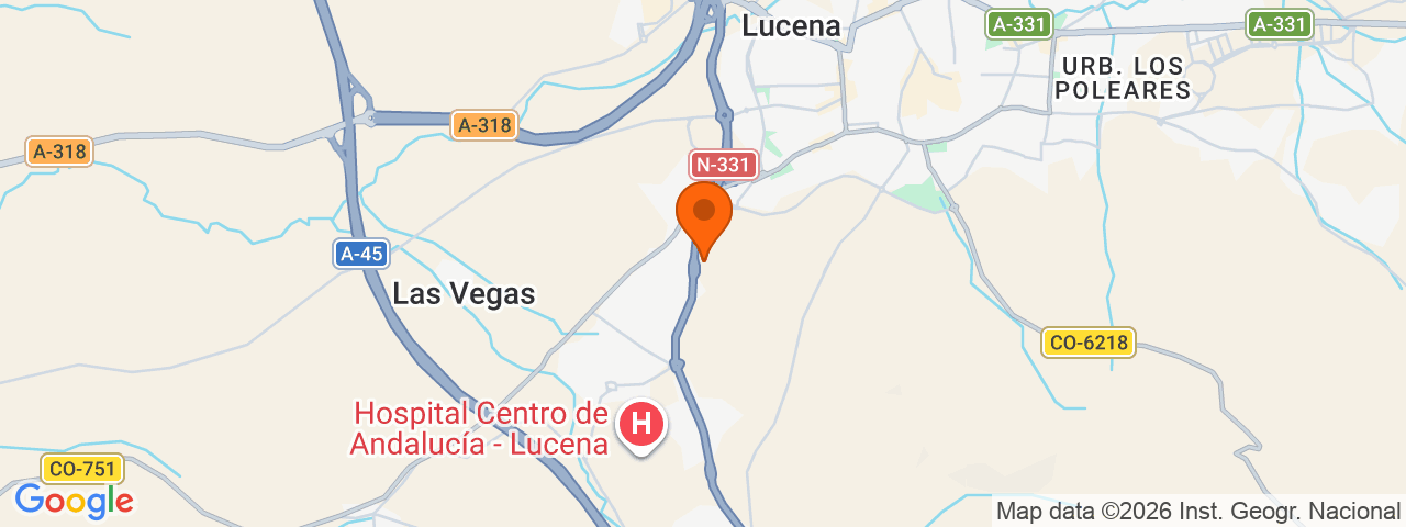 Map preview for Lucena Autobeco