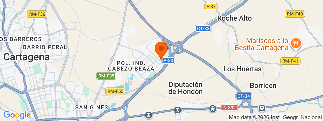 Map preview for Cartagena