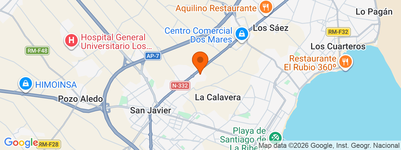 Map preview for San Javier