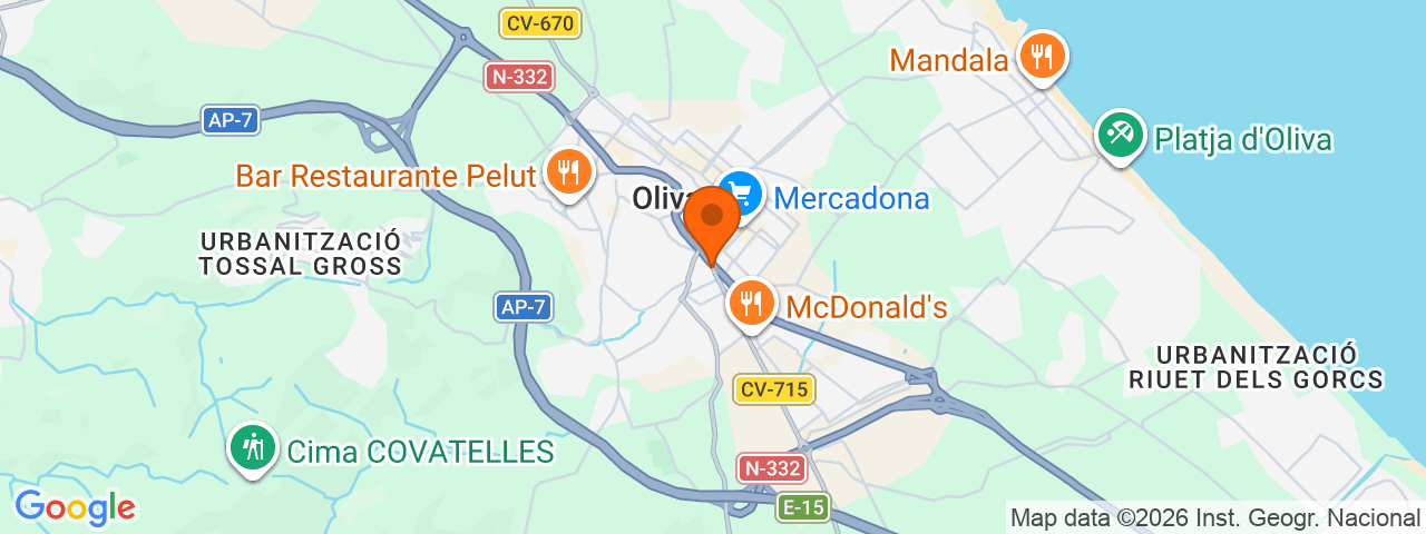 Map preview for Oliva