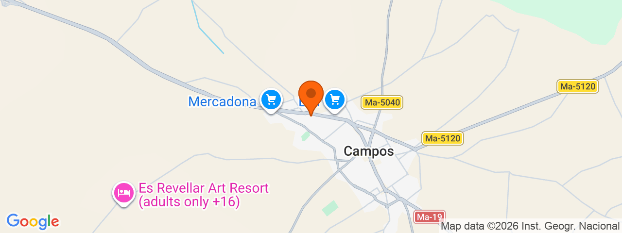 Map preview for Mallorca - Campos