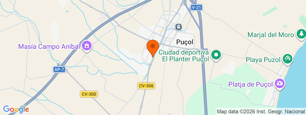 Map preview for Puzol