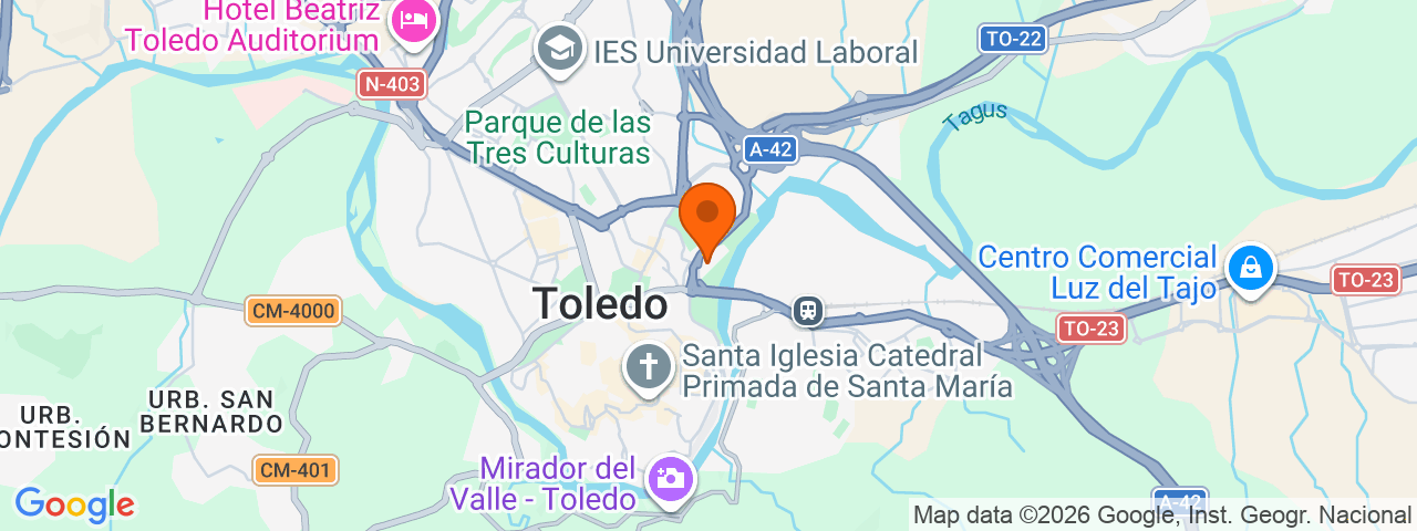 Map preview for Toledo Estación