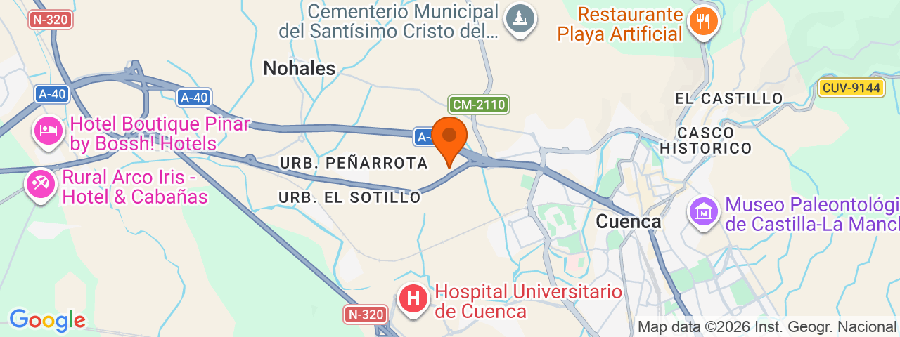 Map preview for Cuenca