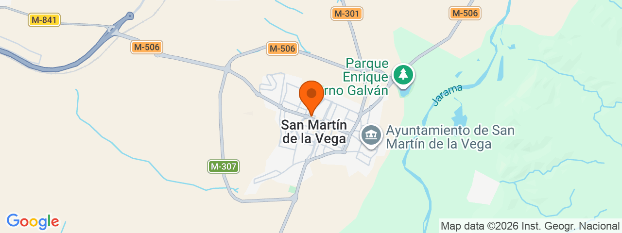 Map preview for San Martín de la Vega