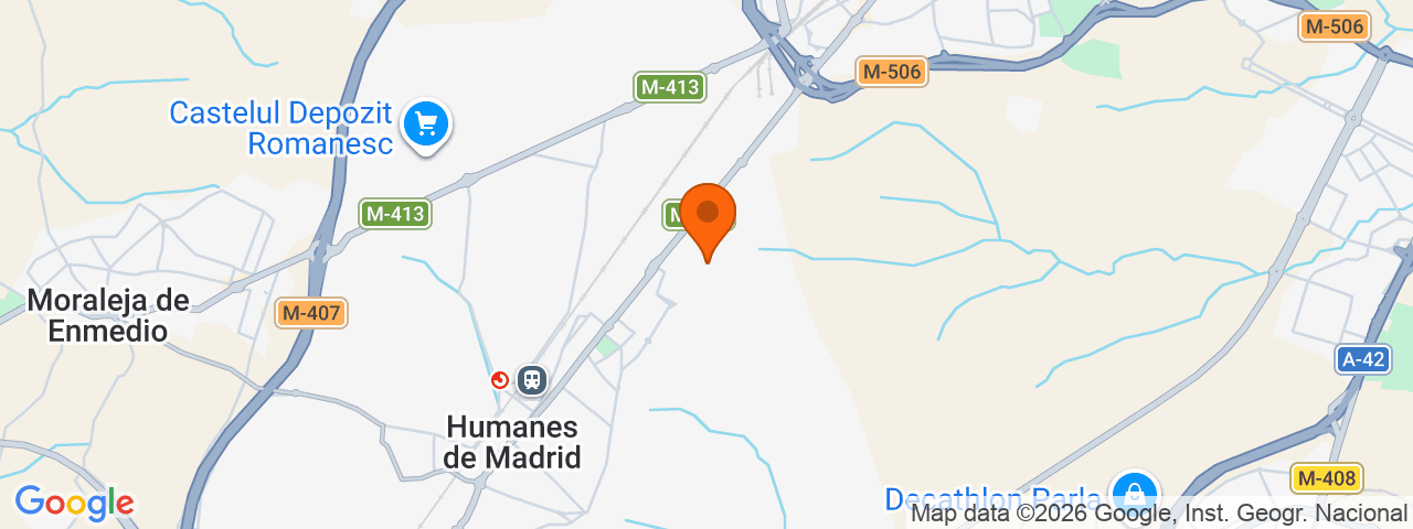 Map preview for Humanes de Madrid - Los Linares