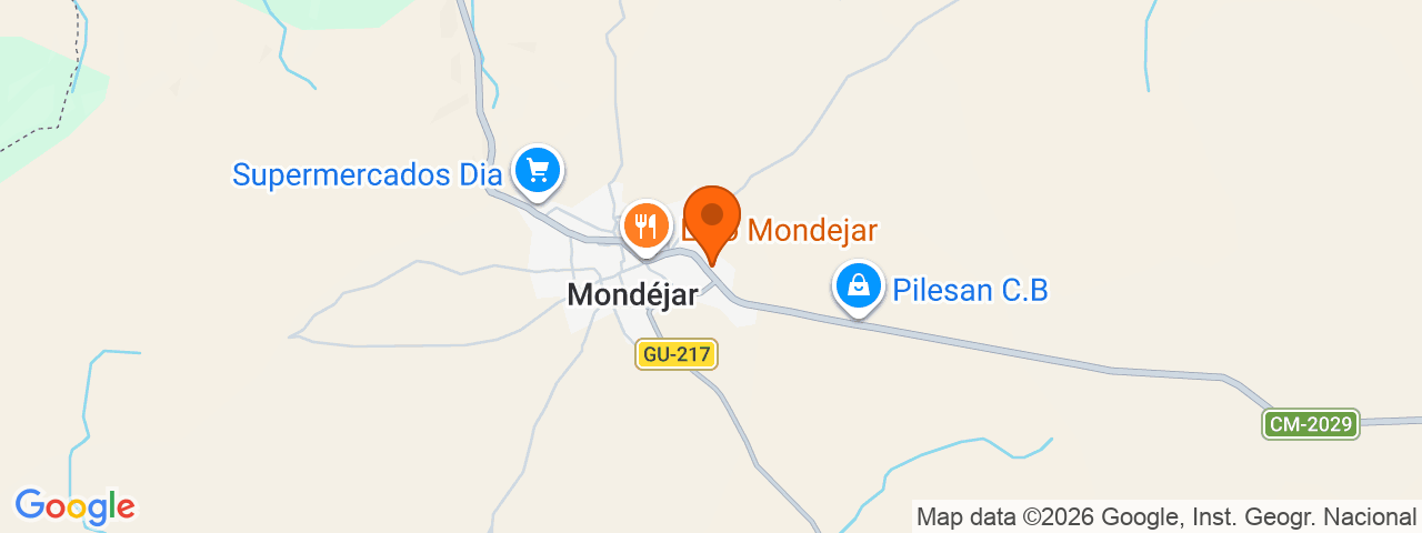 Map preview for Mondejar