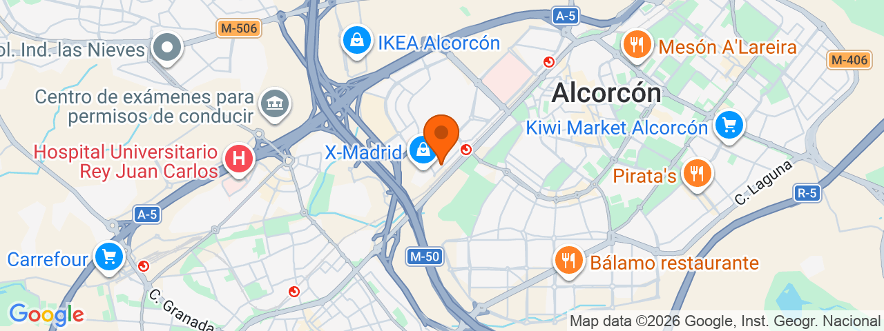 Map preview for Alcorcón