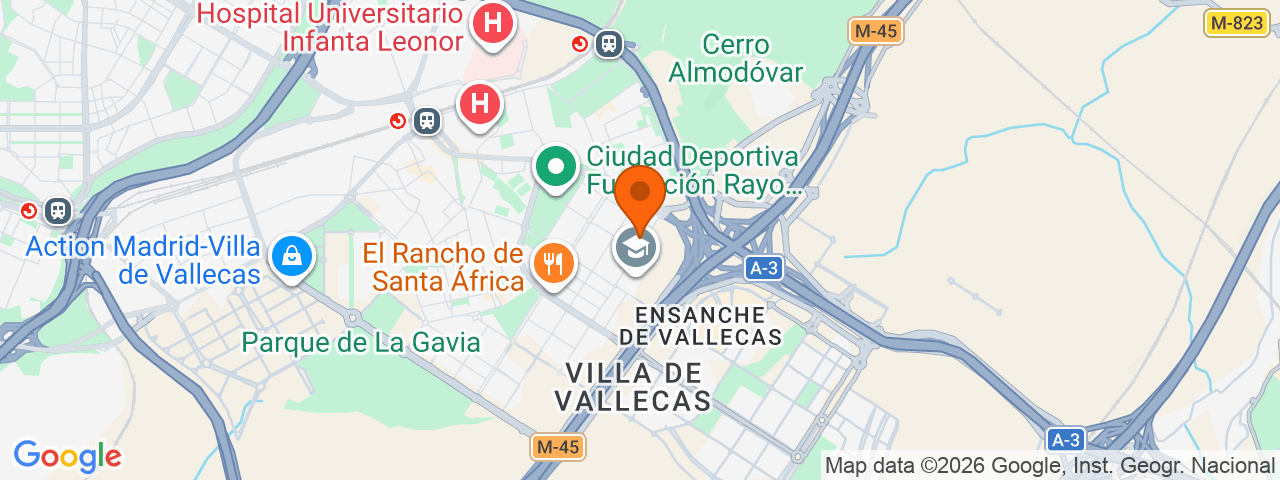 Map preview for Mercamadrid