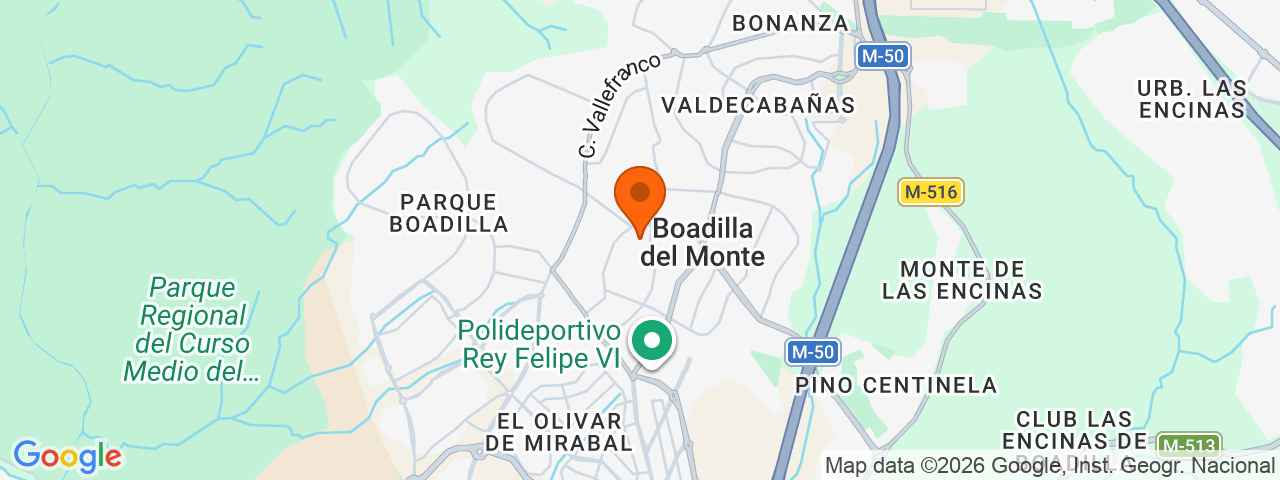Map preview for Boadilla del Monte