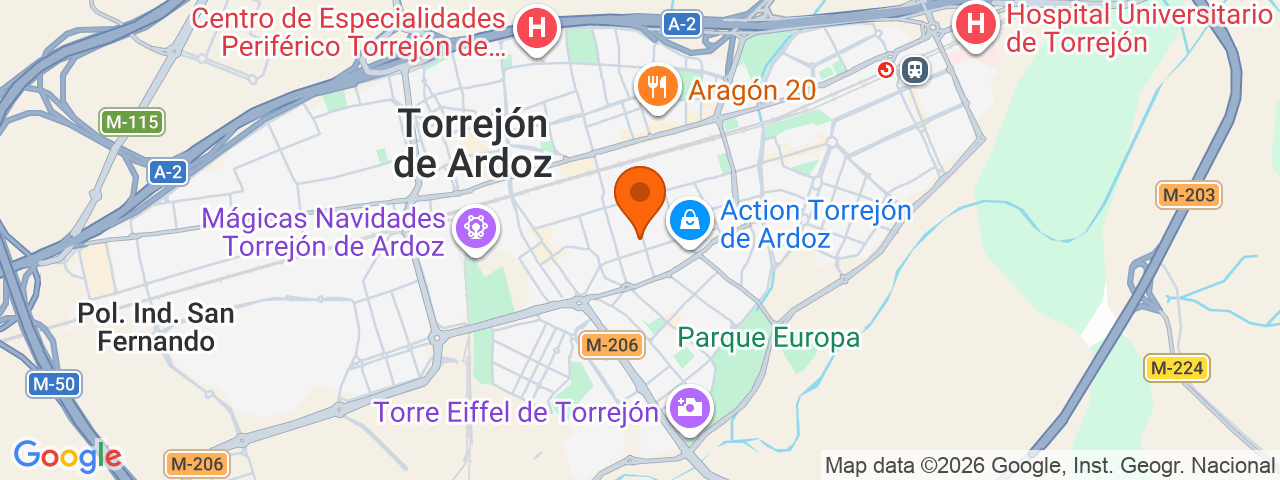 Map preview for Torrejón de Ardoz - Furgonetas