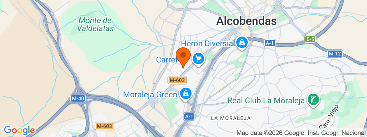 Map preview for Alcobendas