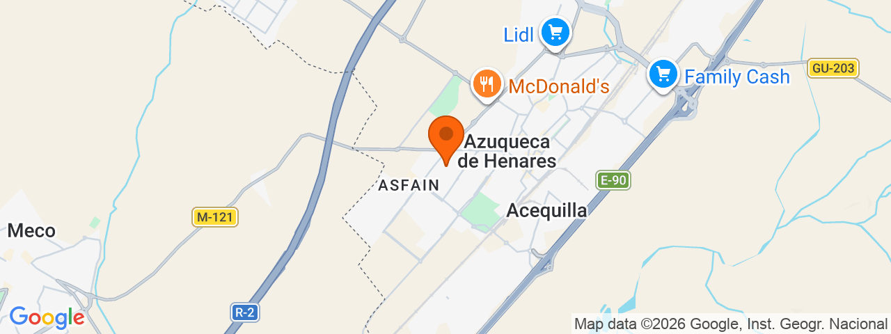 Map preview for Azuqueca de Henares