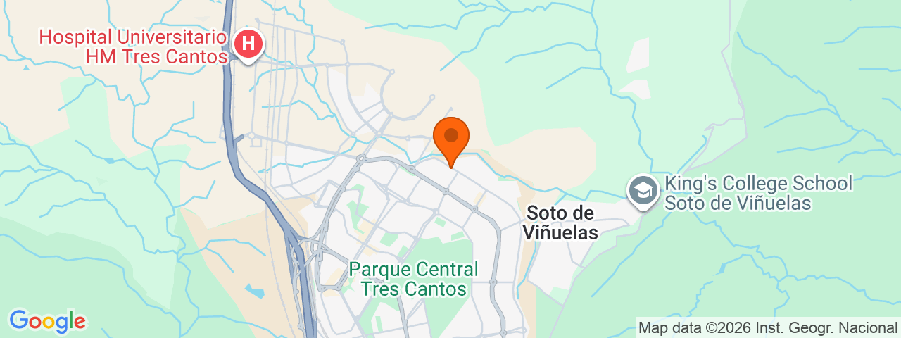 Map preview for Tres Cantos