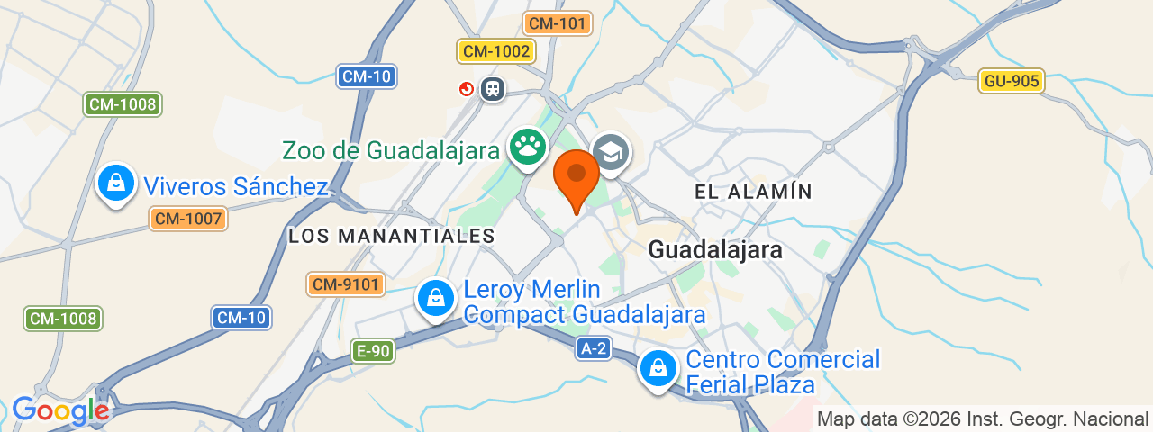 Map preview for Guadalajara