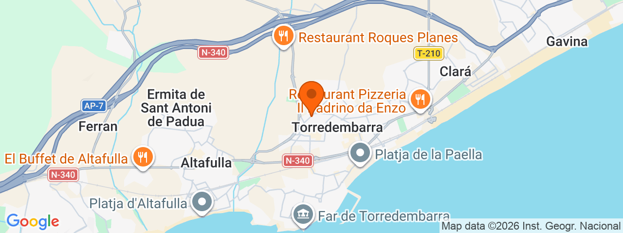 Map preview for Torredembarra