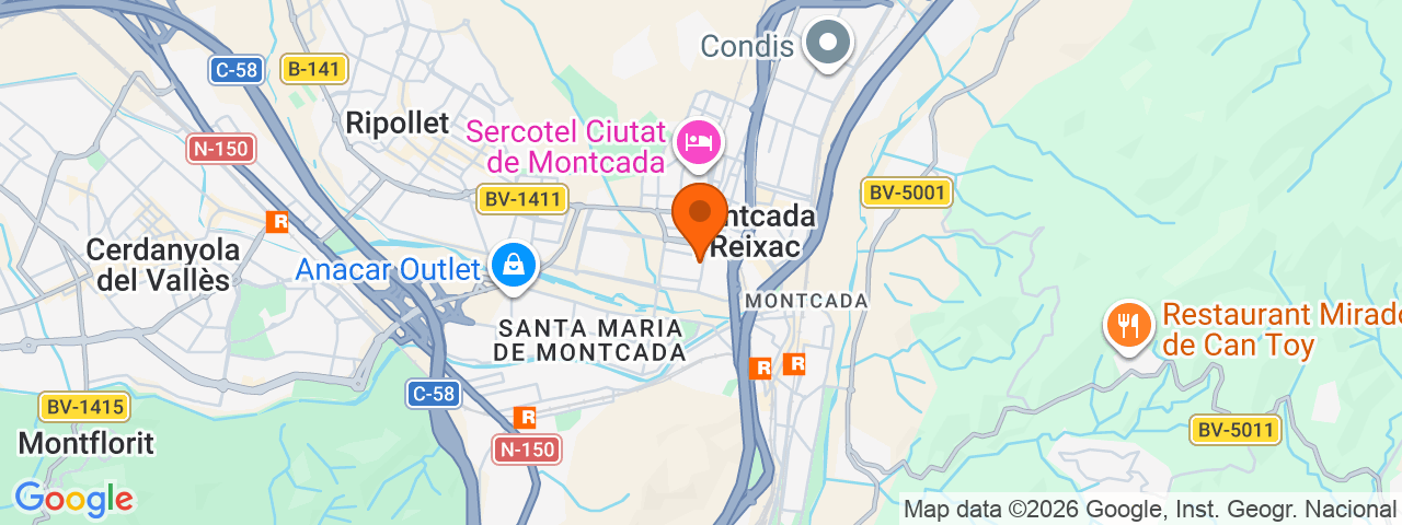Map preview for Montcada i Reixac
