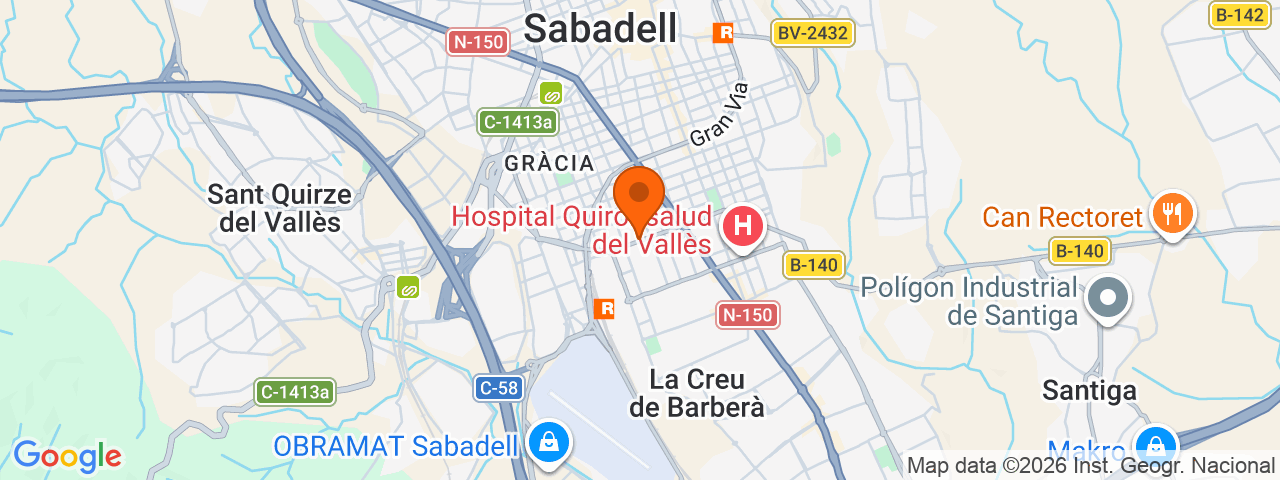 Map preview for Sabadell