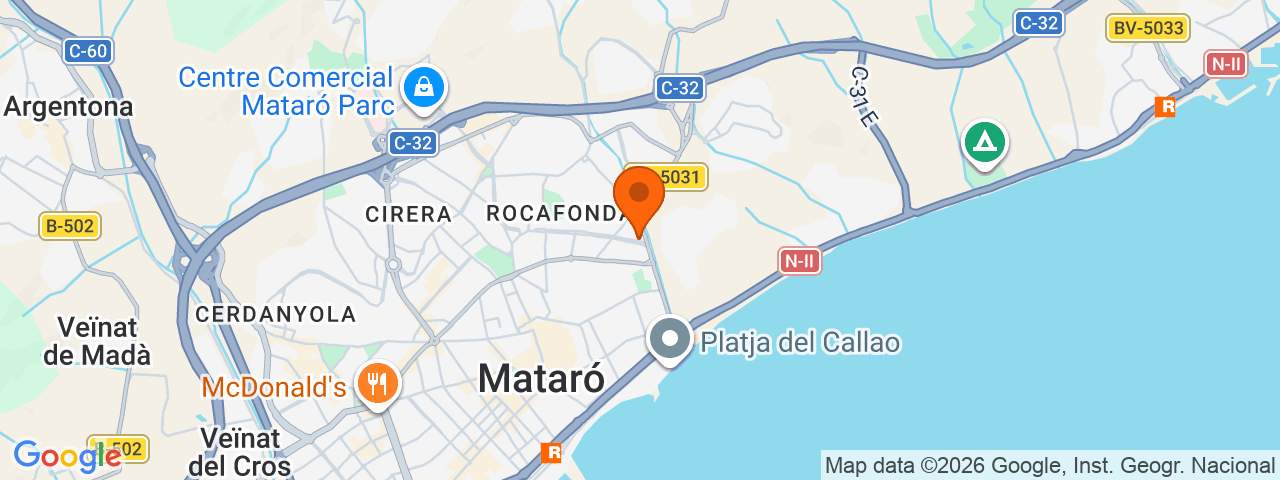 Map preview for Mataró