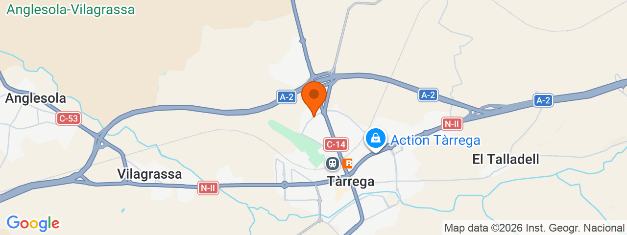 Map preview for Tárrega