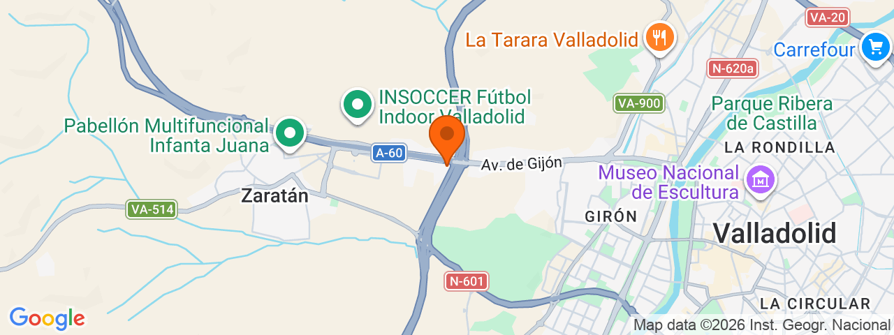 Map preview for Valladolid