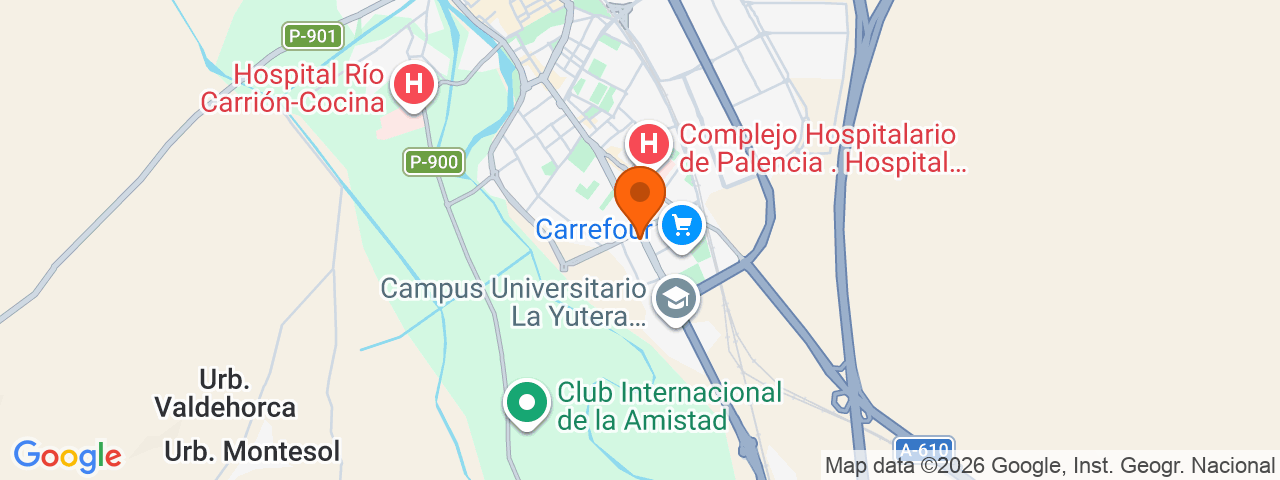 Map preview for Palencia