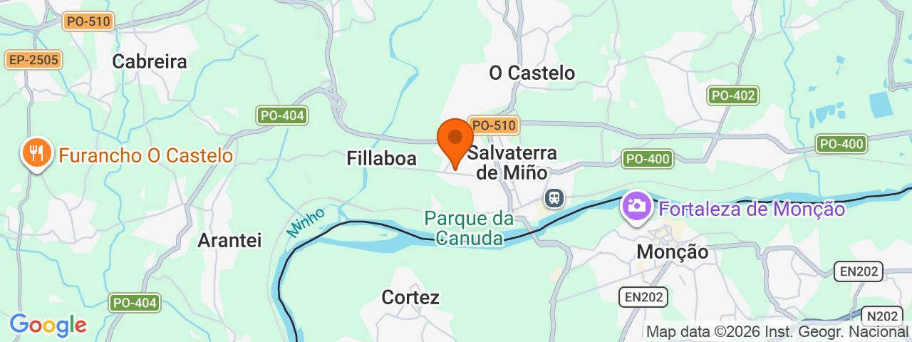 Map preview for Comarca O Condado