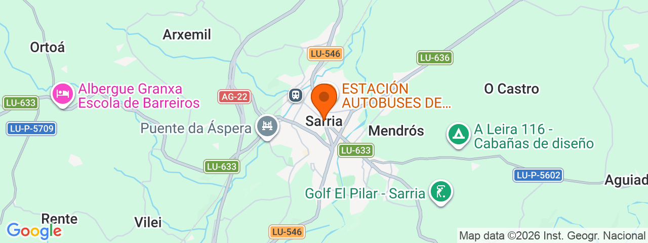 Map preview for Sarria