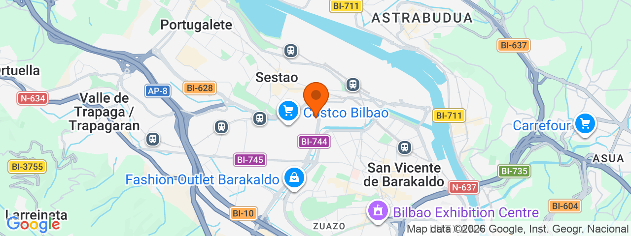 Map preview for Barakaldo