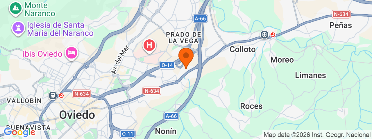 Map preview for Oviedo